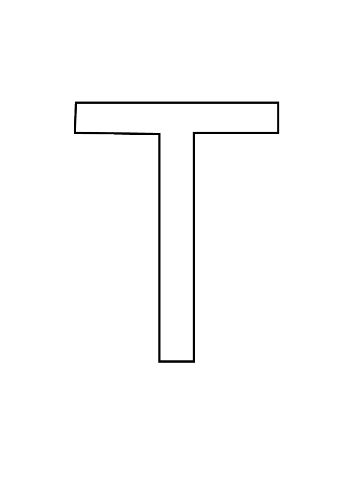 T - Alphabet