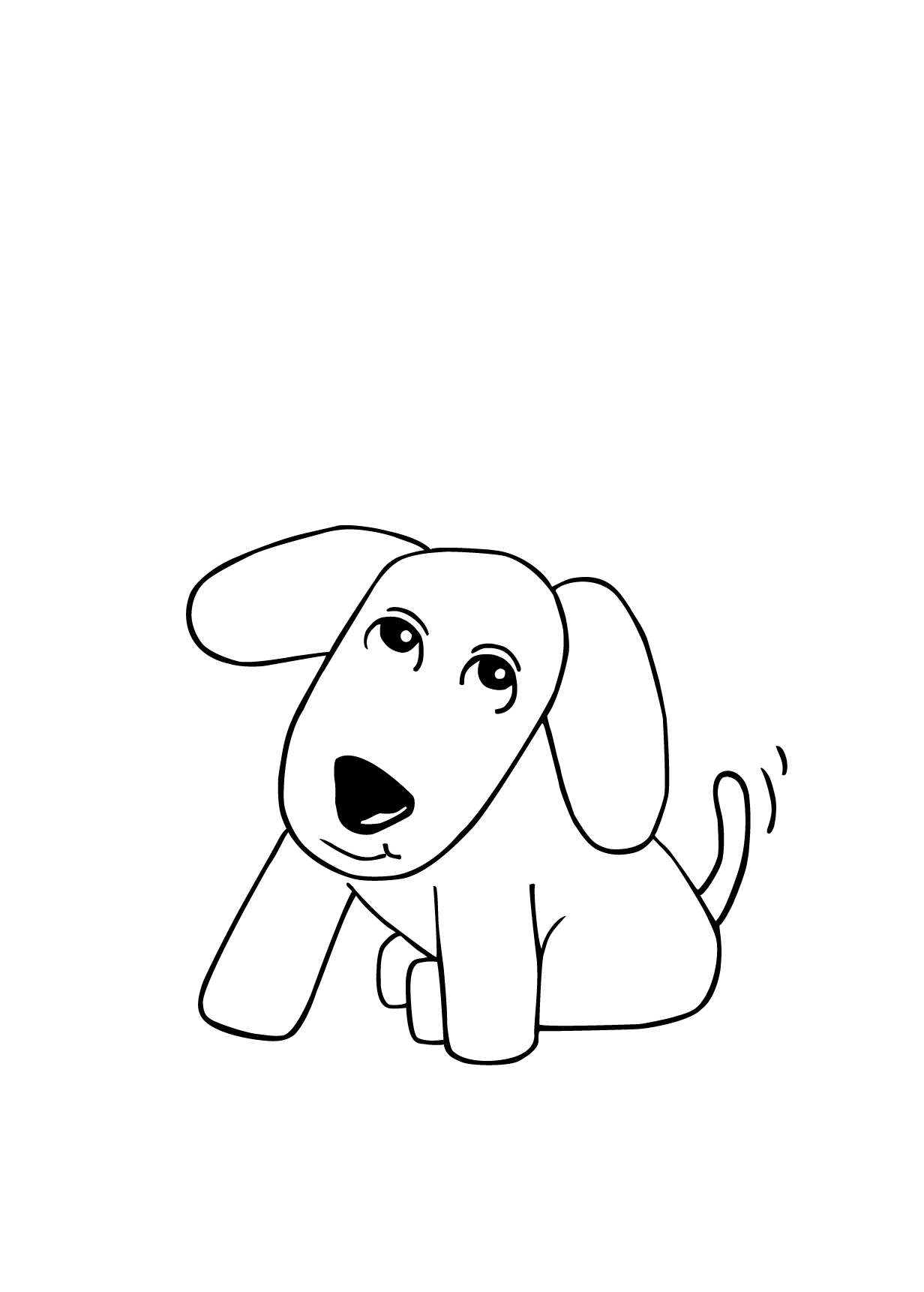 Söt hund - Hund, Djur