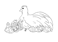 Easter chicken